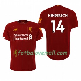 Levné Liverpool Jordan Henderson 14 Domácí Fotbalové dresy 2019/20 Krátký Rukáv